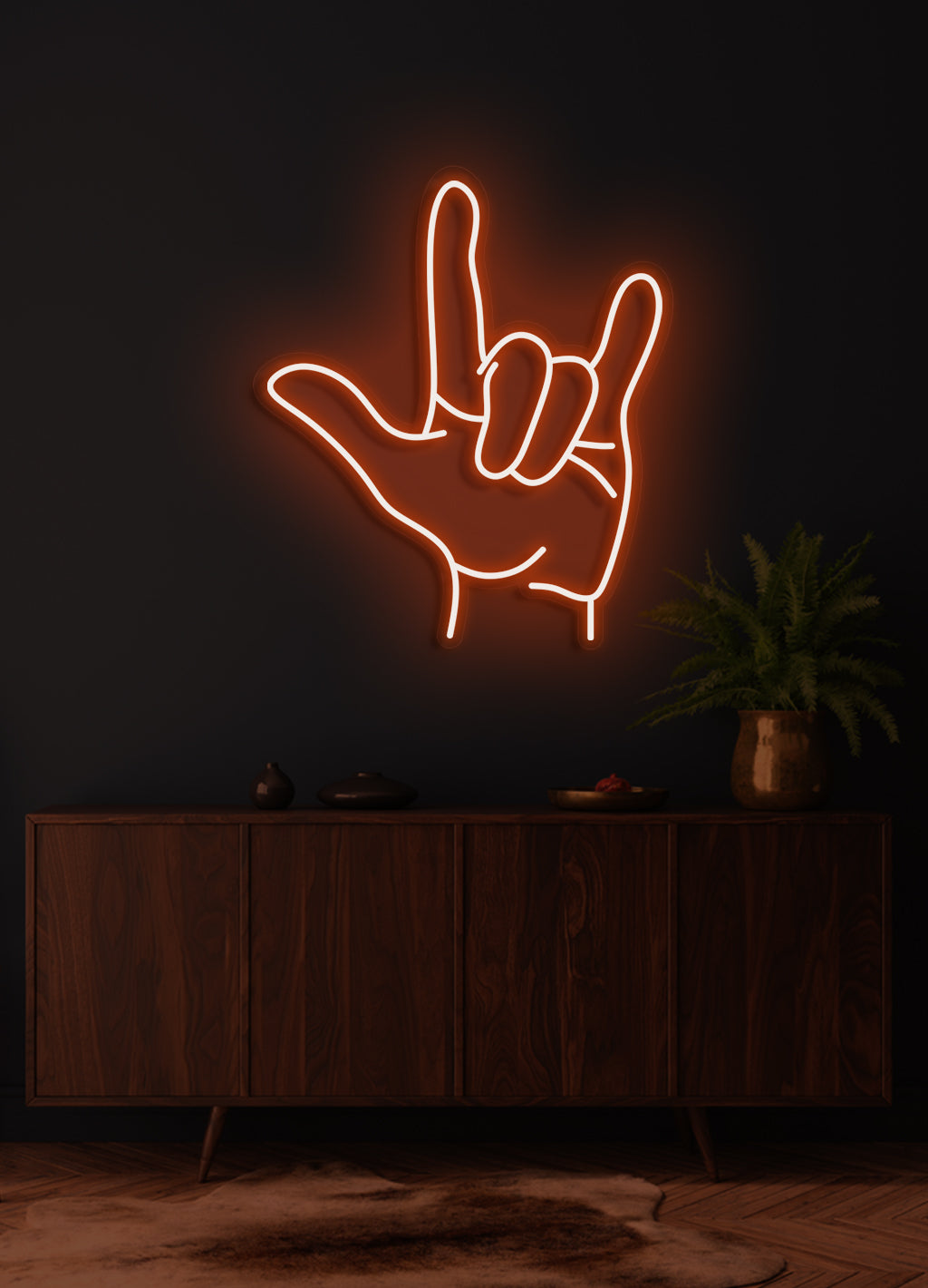 Handskylt - LED Neon skilt