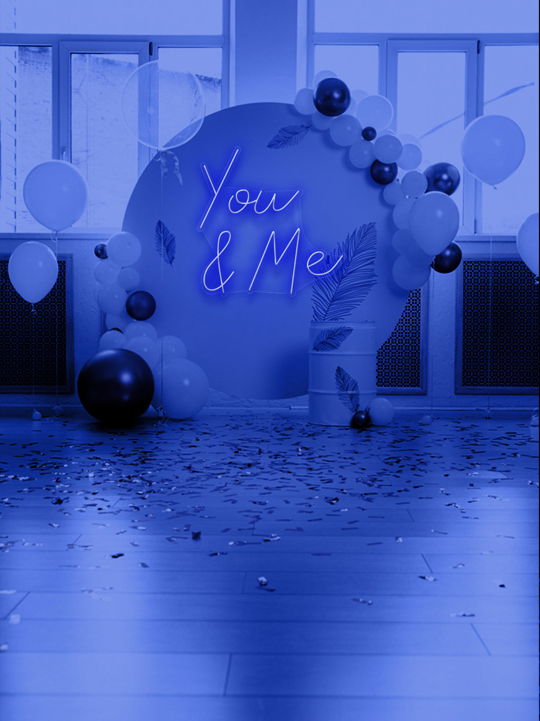 You & me - LED Neon skilt