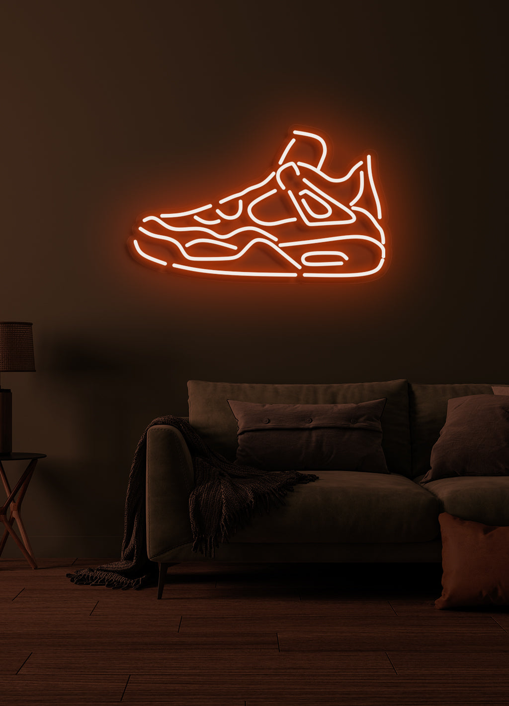 Nike Sneaker - LED Neon skilt