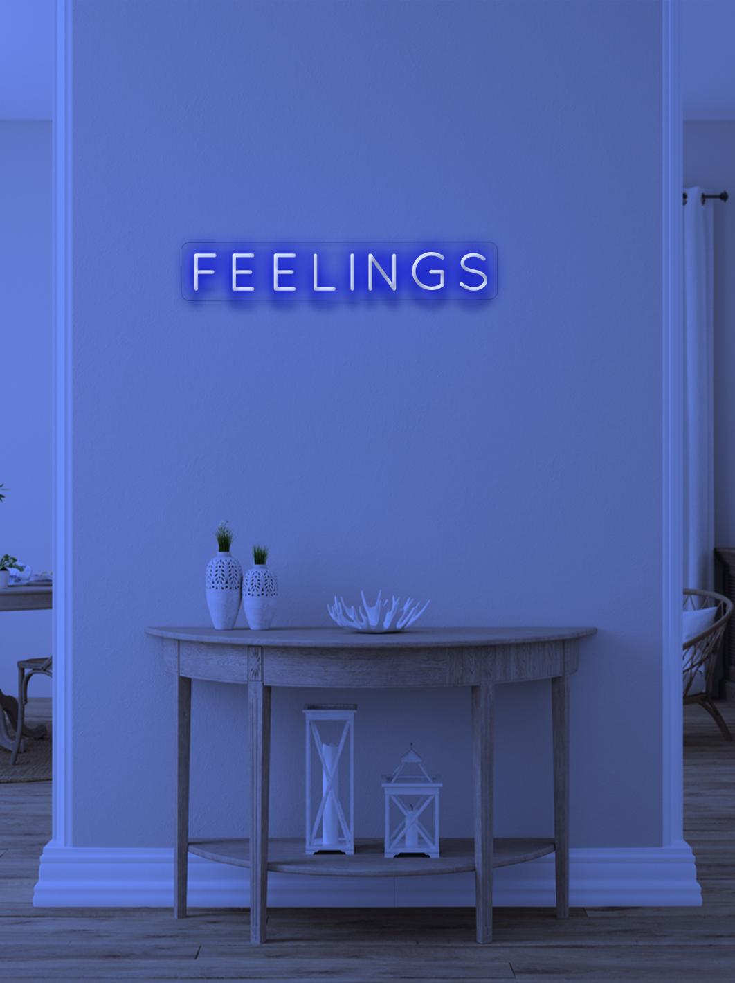 Feelings - LED Neon skilt