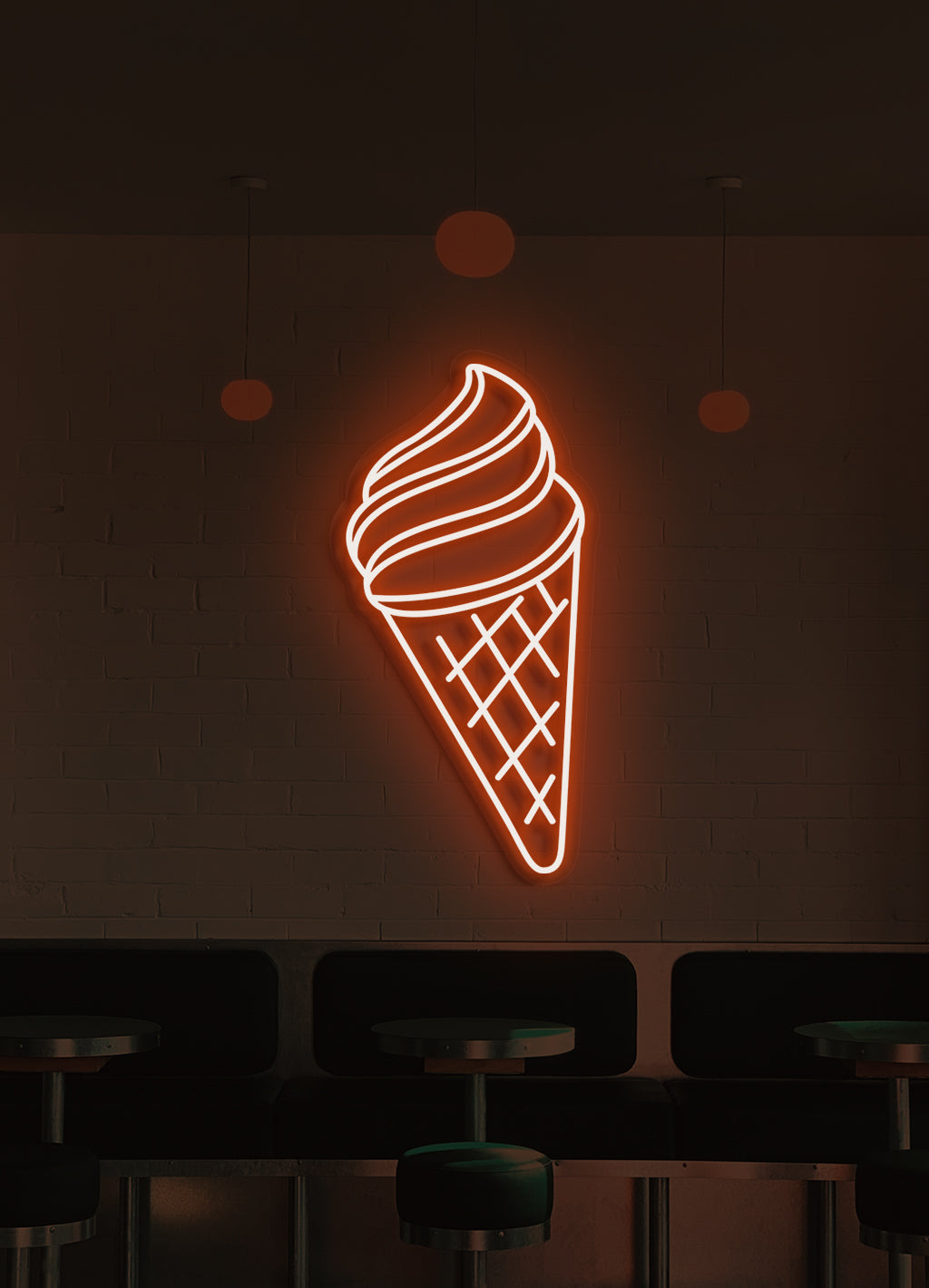 Ice cream - LED Neon skilt