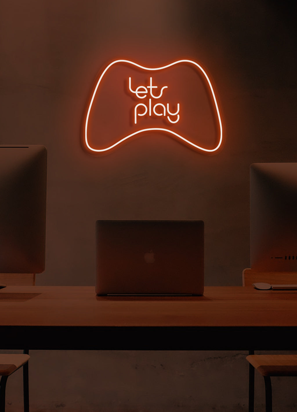 Låt oss spela - LED Neon skilt