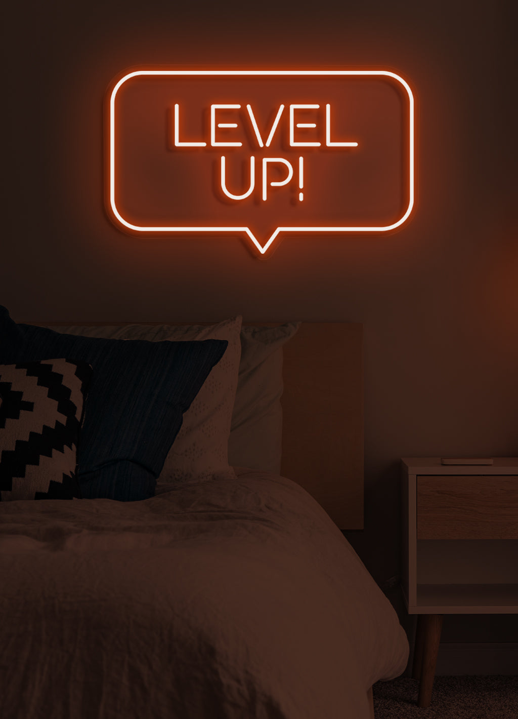 Upp i nivå! - LED Neon skilt