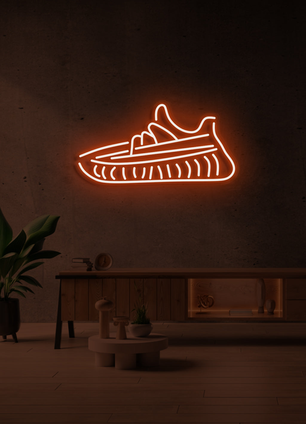 Sneaker - LED Neon skilt