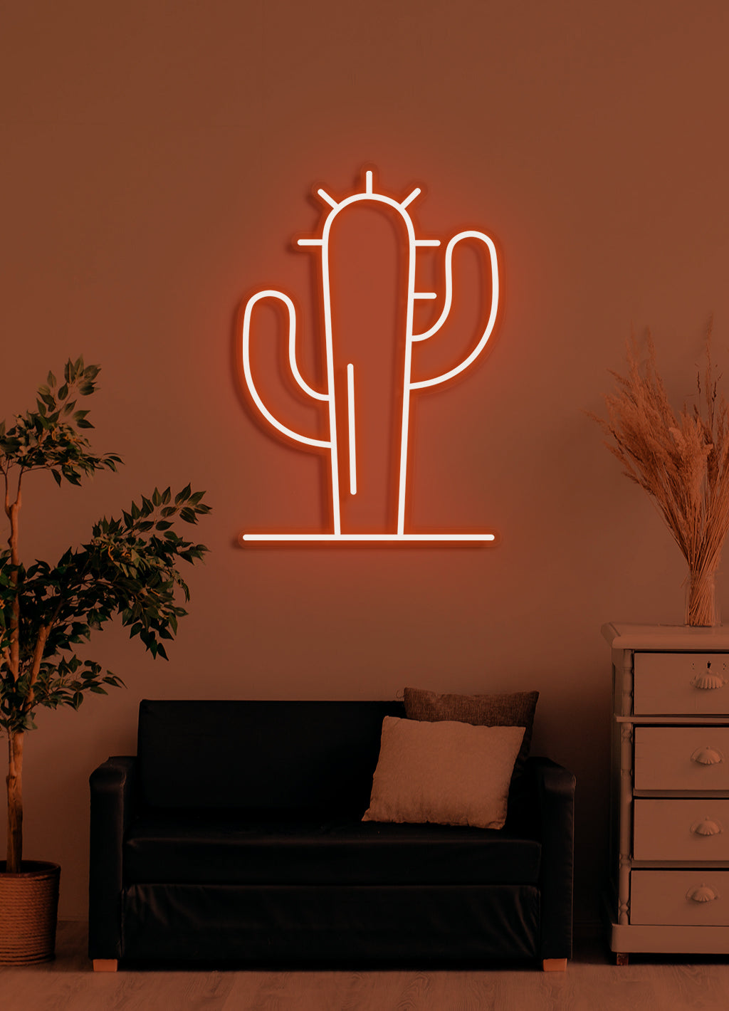 Cactus - LED Neon skilt