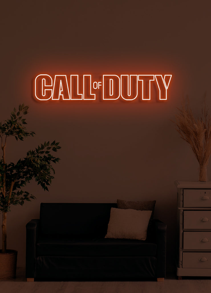 Call of Duty - LED Neon skilt