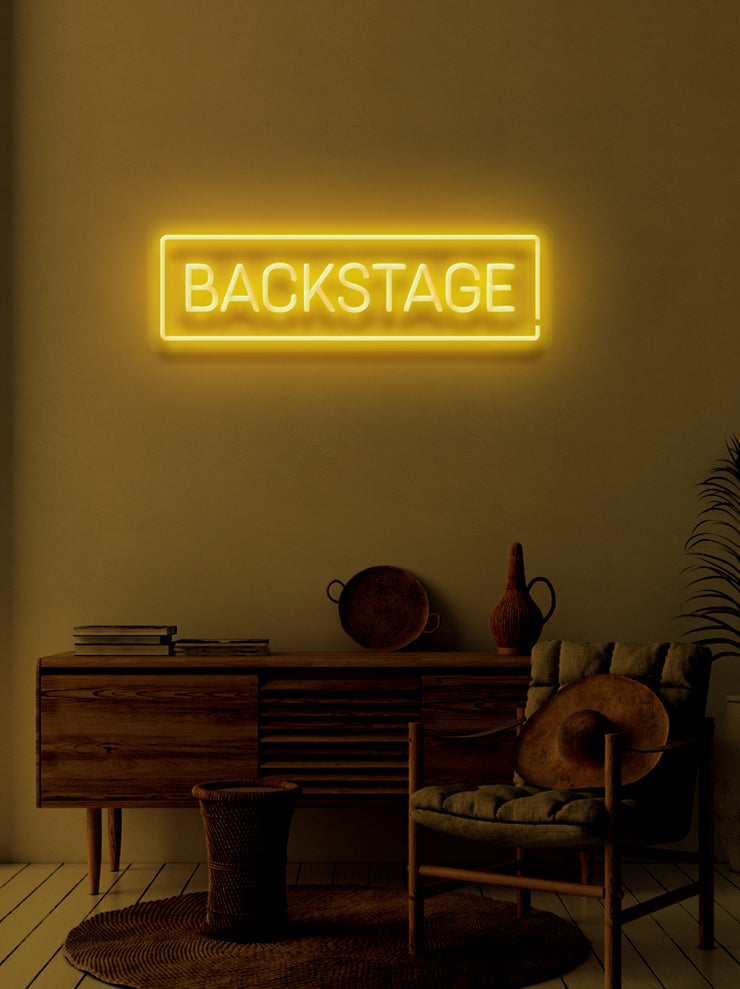 Backstage - LED Neon skilt