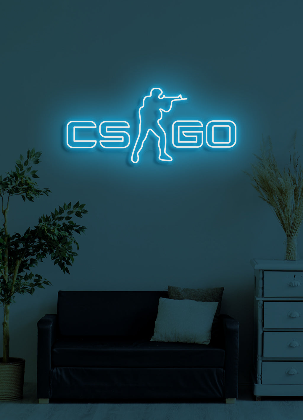 Counter Strike - LED Neonskylt