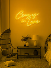Crazy in love - LED Neon skilt