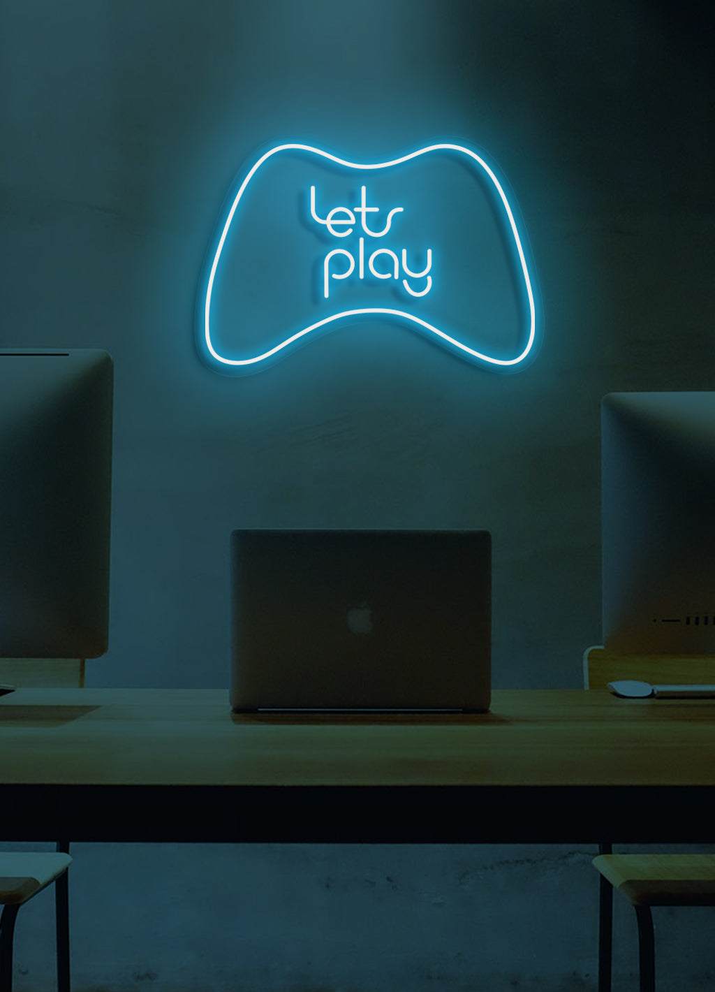 Låt oss spela - LED Neon skilt