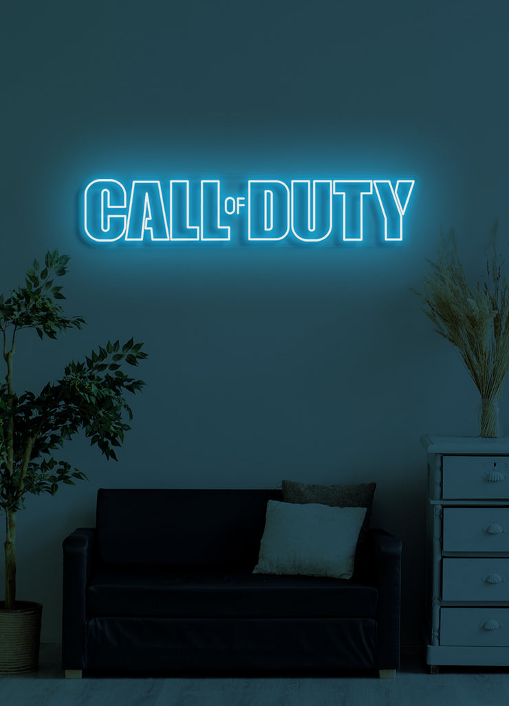Call of Duty - LED Neon skilt