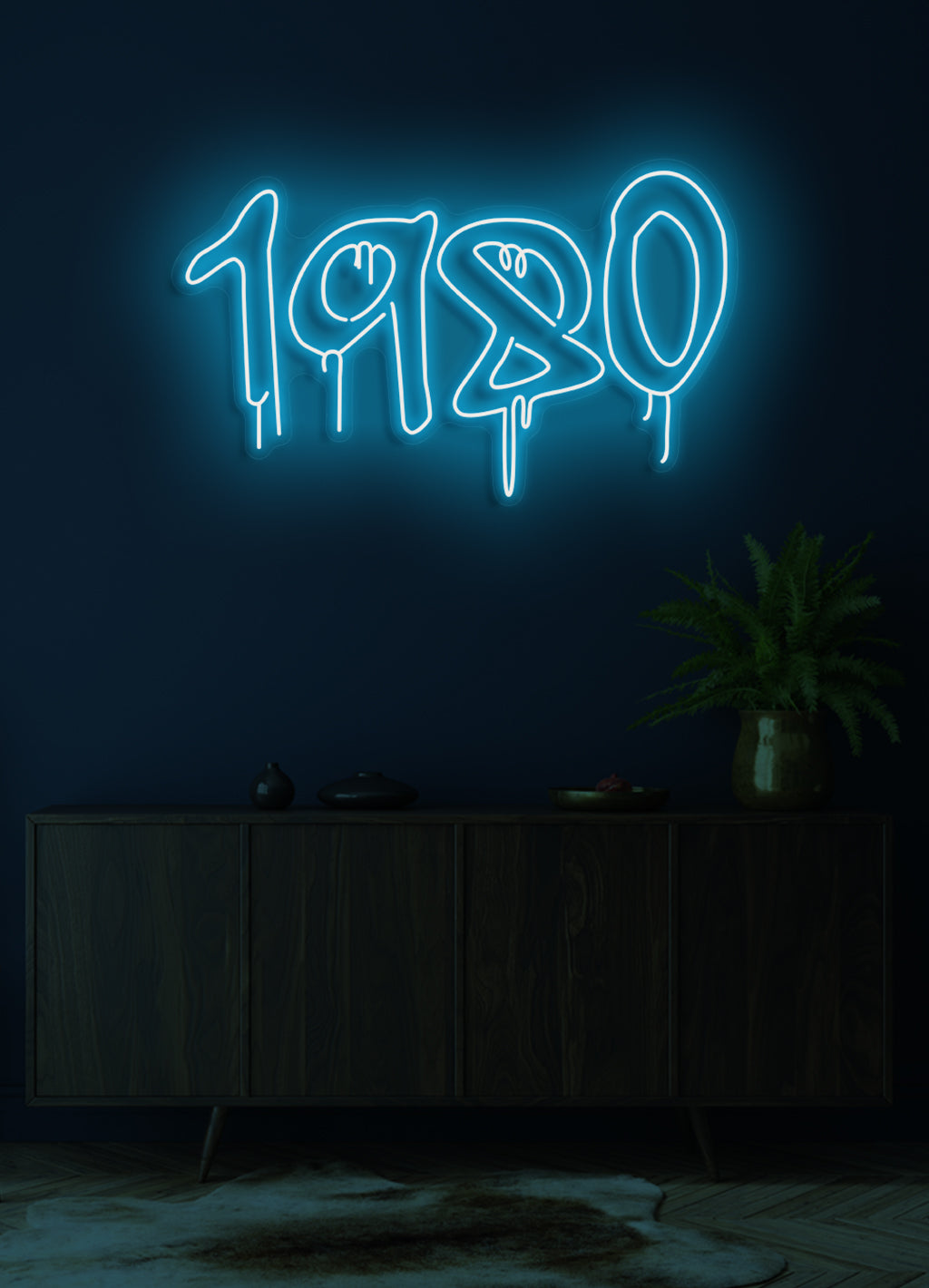 1980 - LED Neon skilt