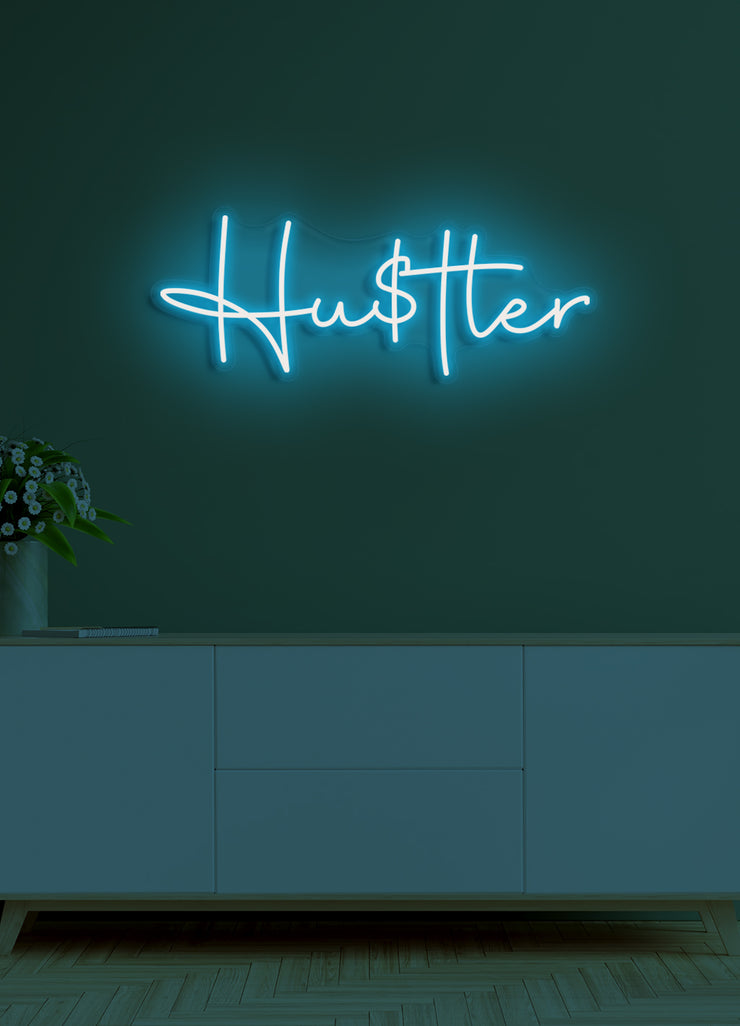 Hustle - LED Neon skilt