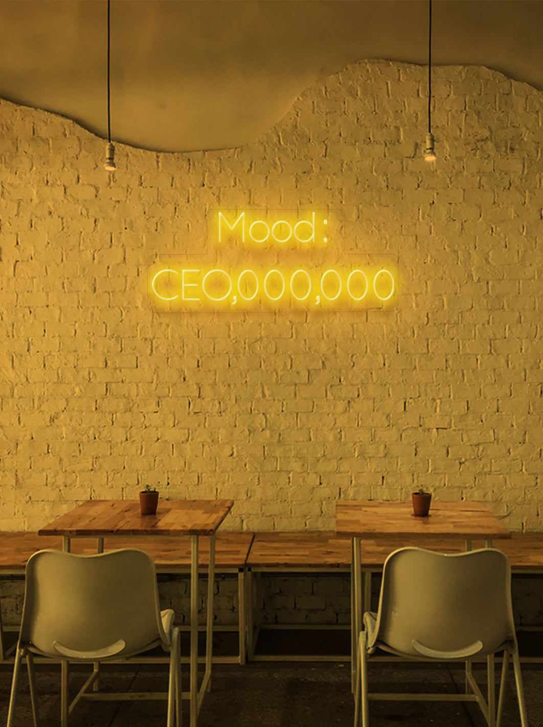 Mood CEO.OOO - LED Neon skilt