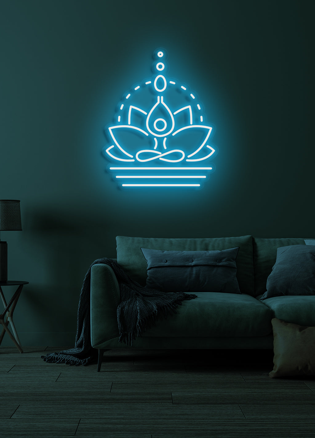 Lotus flower - LED Neon skilt