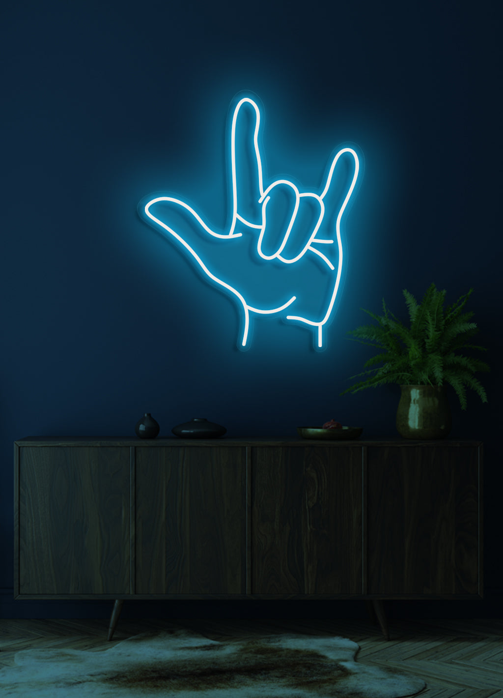 Handskylt - LED Neon skilt