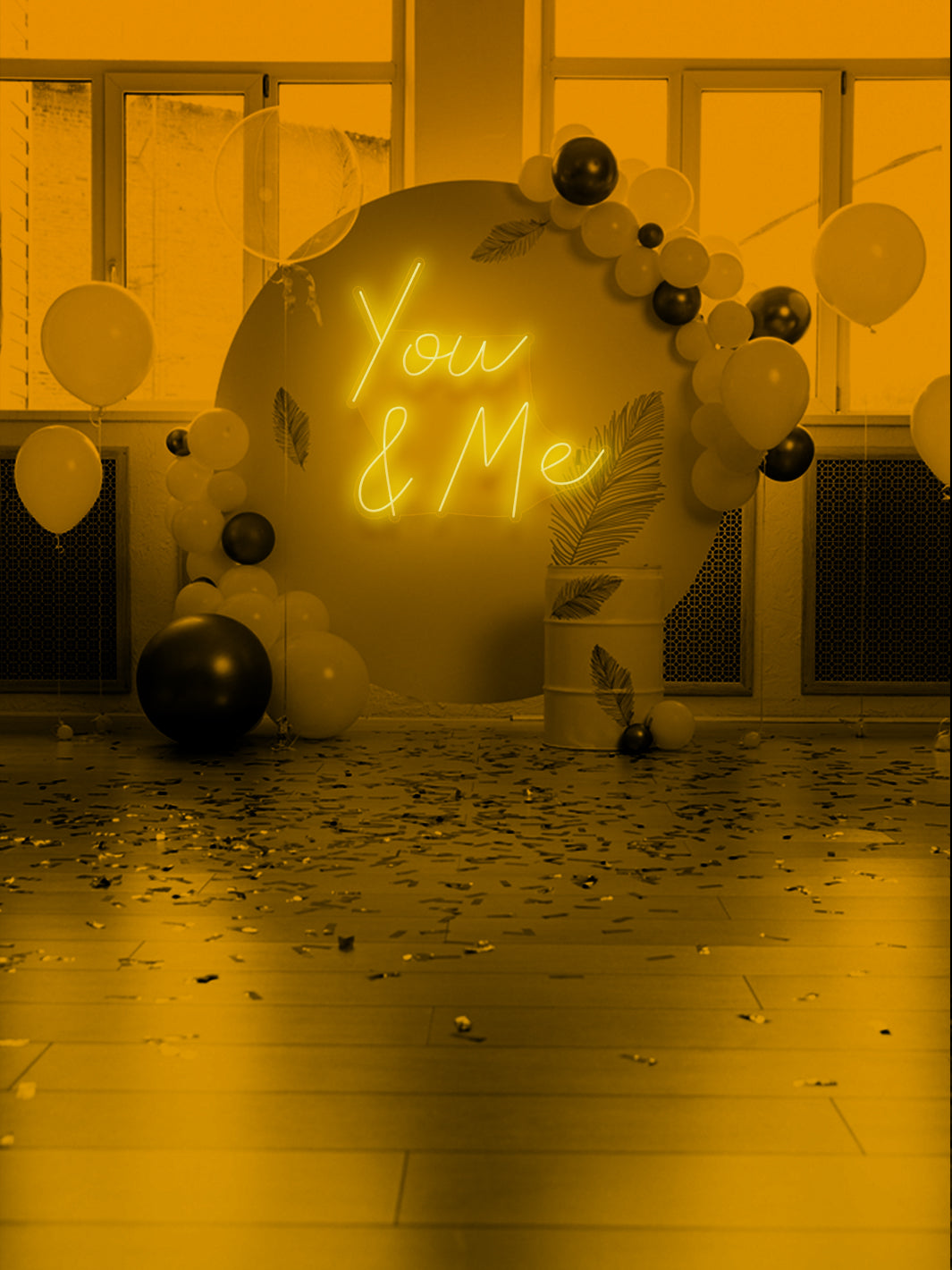 You & me - LED Neon skilt