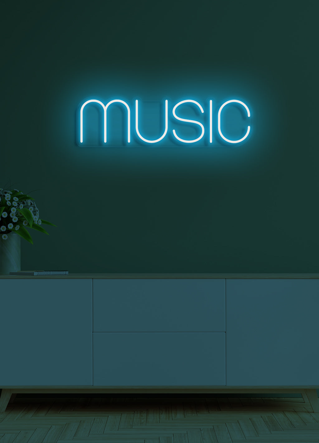 Music - LED Neon skilt