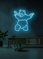 Panda - LED Neon skilt