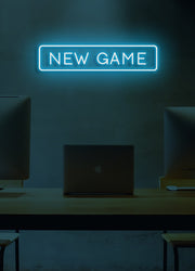 NEW GAME - LED Neon skilt