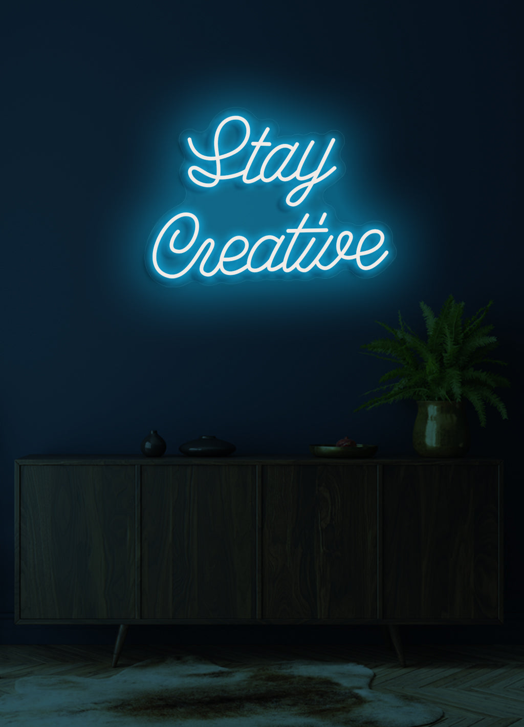 Stay creative - LED Neon skilt