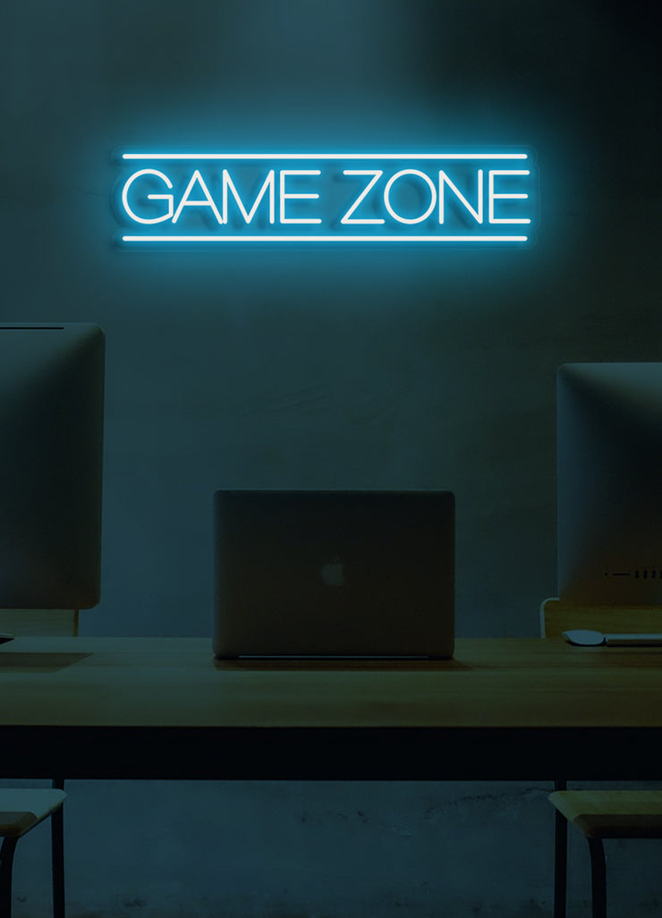 Game zone - LED Neon skilt